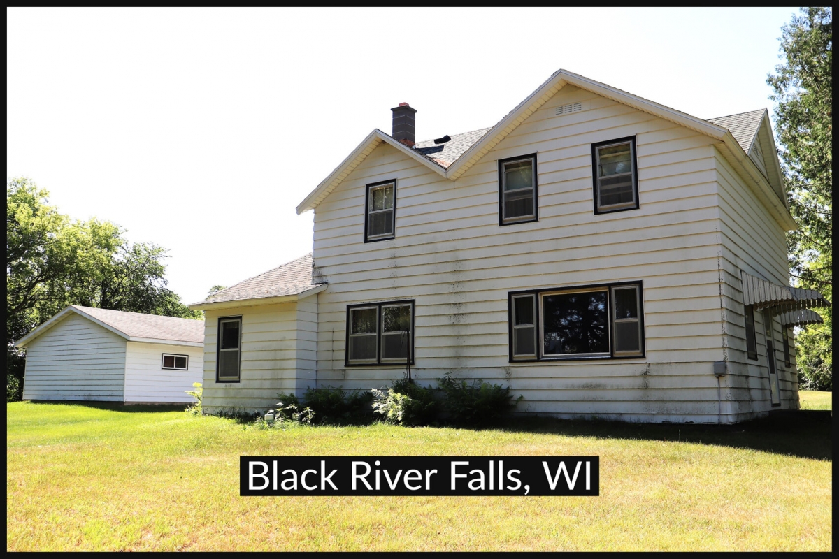 Manferd & Mary Peterson-4Br, 1Ba Home & Hobby Farm on 4± A-Black River Falls, WI