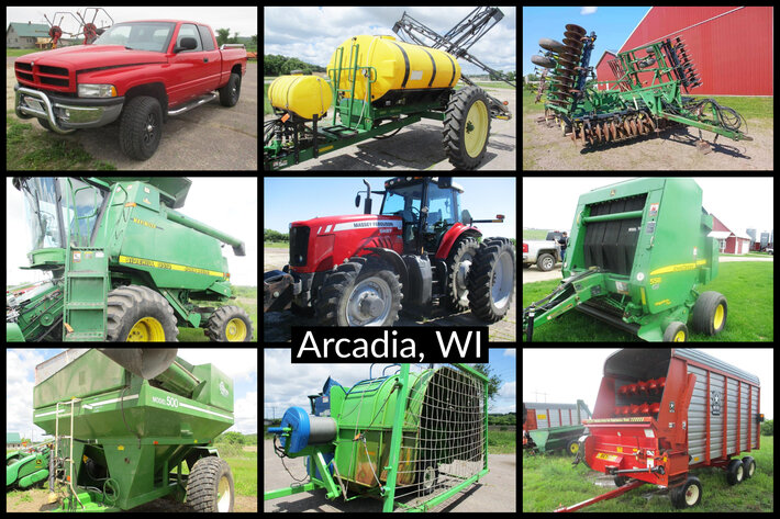 June Arcadia Farm & Heavy Equipment Consignment Sale, Arcadia, WI